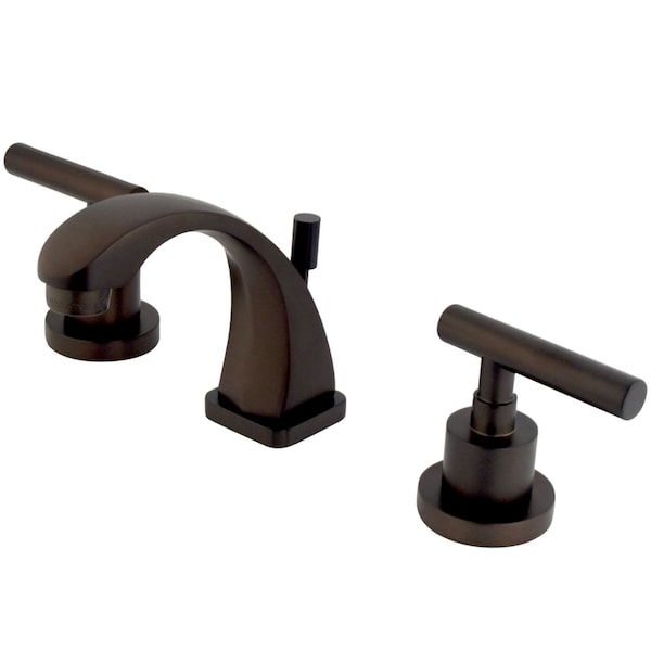 KS4945CML Manhattan 8" Widespread Bathroom Faucet, Oil Rubbed Bronze
